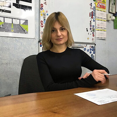 Джосан Ірина Володимирівна, секретар, автошкола Форсаж-21